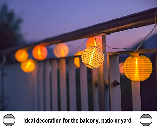 CozyHome outdoor battery operated lights + remote | battery lights | 20 LED string lights outdoor led string lights | outdoor lights for patio lights string | string lights outdoor waterproof lantern - size: Battery - 20 Lanterns - Remote Control