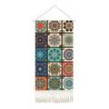 capasin Mandala Boho Macrame Wall Hanging Tapestry For Bedroom Tapestries Vertical Art Fabric Decor Door Living Room Bohemian (Style B, 17.5 * 43) - style: Style B