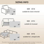 gogobunny 100% Double Sided Waterproof Dog Blanket Soft Pet Bed Cover Reversible Protect Furniture Couch Sofa Car for Puppy Large Dog Cat (Dark Olive/Light Olive, 30x30 Inch (Pack of 1)) - color: Dark Olive/Light Olive, size: 30x30 Inch (Pack of 1)