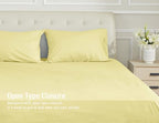 Sunflower Queen Pillowcases Set of 2, 100% Cotton Queen Size Pillow Cases 2, 20×30 inches Honeyed Straw, Soft and Breathable - color: Honeyed Straw, size: Queen (20"x30")