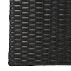 SAFAVIEH Outdoor - Rita Black Wicker 3-Tier Plant Stand with Baskets, Vertical Flower Rack Planter Shelf for Patio, Balcony, Garden, 32.28"W x 11.02"D x 24.8"H (PAT7705A) - color: Black