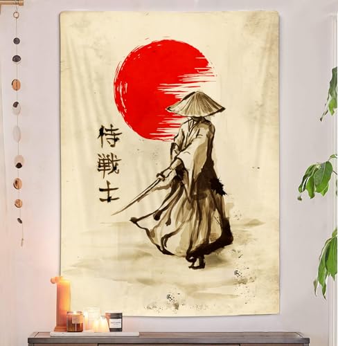 JOKIMAL Japanese Woman Geisha Samurai Tapestry Poster Wall Wall Art Apartment Home Dorm Wall Decorations for Living Room Bedroom Tapestries40 x60 - color: Geisha 3