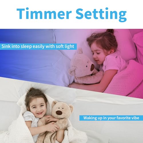 NBBUFF 390FT LED Lights for Bedroom, RGB LED Strip Lights Music Sync Color Changing Effects, DIY Cuttable Led Light Strip with Remote and App Control Led Lights for Room Decor (4 Rolls of 97ft) - size: 390 ft