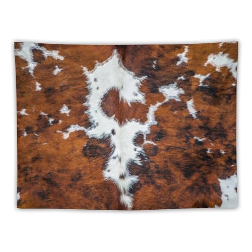 DDCBNS Cow Print Tapestry Wall Hanging Black White Brown Farm Animal Skin Wall Hanging Tapestry Wall Art Home Décor for Bedroom Living Room Dorm Wall Décor 40" x 30" - color: Animal Skin_7, size: 40"L x 30"W