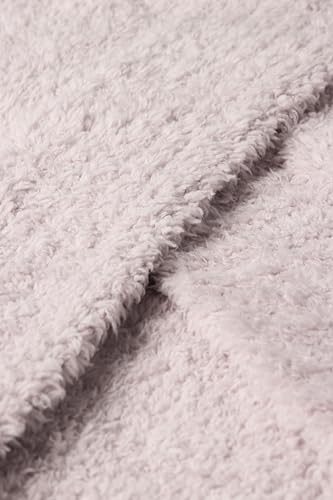 Barefoot Dreams® CozyChic® Throw, Pale Lilac, 54"x72" - color: Pale Lilac