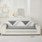 VClife Modern Couch Cover, Non Slip Dog Sofa Cover, Gray, 35.4" x 63" | Pet-friendly Sofa Covers, Scratch-resistant, Waterproof, Non Slip That Stay Firmly In Place, Durable and Machine Washable - color: 01# Gray, size: 35.4" x 63"