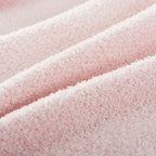 Carriediosa Heather Throw Blanket 60" X 80" Twin, 400GSM Ultra Soft Microfiber Fuzzy Fluffy Reversible Knitted Blankets Cozy Plush Lightweight and Warm Fall Throws for Couch, Bed, Sofa, Dusty Pink - color: Heather - Dusty Pink, size: 60" X 80"