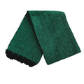 Open Road Goods Solid Color Mexican Yoga Blanket – Large Handwoven Throw for Yoga, Beach, Camping or Home – Soft and Durable Cotton Blend - color: Green Blanket