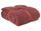 Barefoot Dreams Unisex CozyChic® Throw, Canyon Rose, Double - color: Canyon Rose