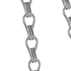 garini 3 Pack, 23 Inch Hanging Baskets Chain, Hanging Chains with Hooks Flower Pot Chain Replacement Plant Hangers for Planters, Bird Feeders and Lanterns(Silver)… - color: Silver, size: 3P