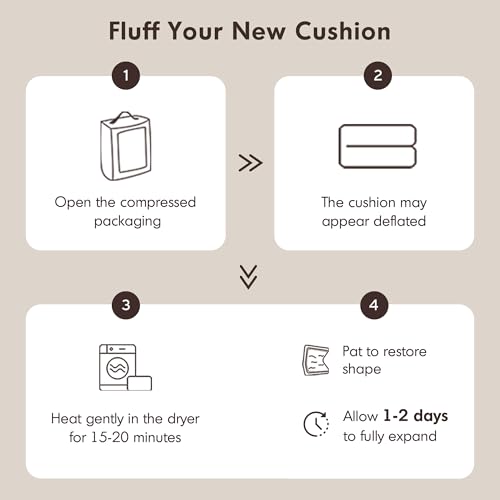 Intelligent Design Floor Pillow - Shredded Foam Filled Meditation & Yoga Cushion, Chenille Tufted, Handsewn Scalloped Edge, Oeko-TEX Certified, Azza, 20" x 20" x 5" Brown - color: Brown