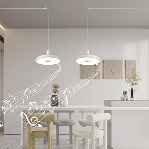 Plug in Pendant Light Hanging Light Fixture for Kitchen Island 18W Farmhouse Adjustable Pendant Lighting with Color Change for Kitchen, Bar, Sink, Dining Room, Bedroom, Living Room, Entryway. - color: White-12inch
