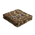 Meditation Floor Pillow Square Floor Seat Pillows Cushions with Handle Bohemian Thicken Chair Pad Yoga Living Room Balcony Outdoor Tatami (Coffee) - color: Coffee