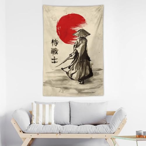 JOKIMAL Japanese Woman Geisha Samurai Tapestry Poster Wall Wall Art Apartment Home Dorm Wall Decorations for Living Room Bedroom Tapestries40 x60 - color: Geisha 3