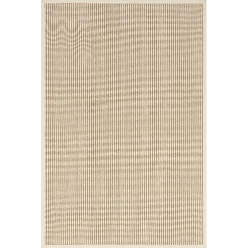 Rugs USA 11'6" x 14'6" Patricia Handmade Jute and Wool Indoor Area Rug, Solid Farmhouse Design, Natural Fiber, for Bedroom, Living Room, Hallway, Office, Kitchen, Entryway, Ivory - size: 11'6" x 14'6" (Rectangular)