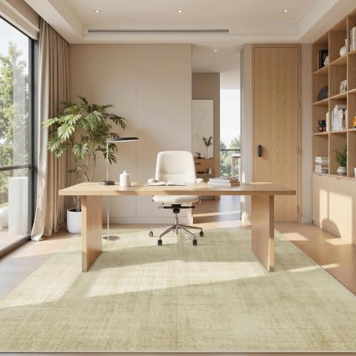 Joydeco 4x6 Area Rugs Classic for Living Room, Beige | Non Slip Machine Washable Low Pile for Bedroom Dining Room Home Office Pet & Child Friendly - color: Beige, size: 4' x 6' (Rectangular)
