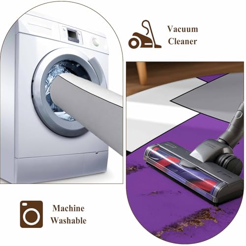 Abstract Art 2x3 Small Rug for Entryway Kitchen Front Door, Patchwork Purple Black and Grey Washable Throw Rug Absorbent Non-Slip Indoor Floor Mat for Kitchen Entrance Dog Home Office Decor - color: Turquoise, size: 2' x 3' (Rectangular)