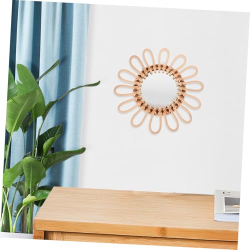 Boho Decorative Wall Mirror Vintage for Living Room Bedroom Handcrafted