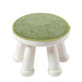 uxcell Round Stool Cushion, 10 x 10 Inch Round Seat Pads with Elastic Straps, Anti-Slip Soft Round Pad Chair Seat Cushions for Dining Chairs Kitchen Bar High Stool, Wood Green - color: Wood Green, size: 10 x 10 Inch