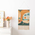 BMIDRUT Wall Hanging Macrame Woven Tapestry Bohemian Tapestries Art Tapestry for Home Apartment Dorm Room Backdrop 20x35 Inch - color: C3