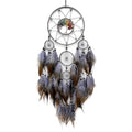 Grey Large Dream Catcher with Tree of Life | Handmade, Wall Decor, Wall Hanging Ornament, Bedroom Living Room Home Decor