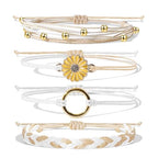 choice of all String Bracelets for Women Boho Wave Surfer Beach Wear Cute Bracelets Set Summer Friendship Jewelry Accessories Beach Stuff - color: A3:colorful beach surfer bracelets