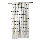DII Woven Loop Throw Collection, 50x60, Off-White - color: Off-white