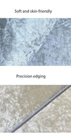 Boho Rug Vintage Medallion Area Rug Washable Distressed Floral Carpet for Living Room Bedroom Kitchen