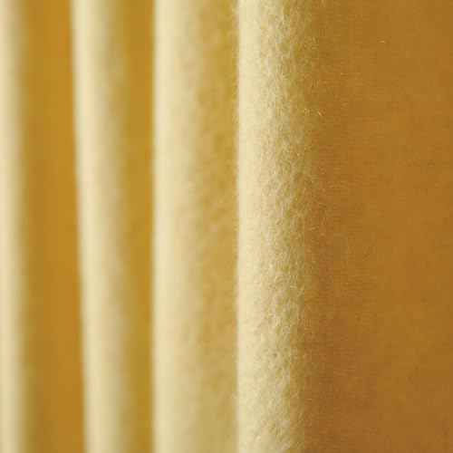 CUDDLE DREAMS Premium Cashmere Throw Blanket with Fringe, Luxuriously Soft (Yellow) - color: Yellow