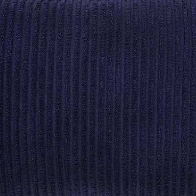 Better Trends Chenille Bedspreads Twin Size, Navy 100% Cotton Chenille Stripe Design Tufted Bedding Coverlet Soft Lightweight, 96"x110" with 1 PC Sham 2 Pieces Set Jullian Collection