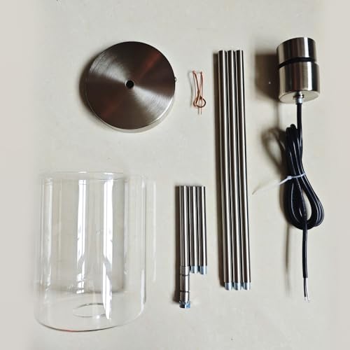 Brushed Nickel Pendant Lights Kitchen Island - Clear Glass Pendant Light Fixture Multiple Stems Rods 3 Units 12 Inch 3 Units 4 Inch (3 Pack Brushed Nickel) - color: Brushed Nickel