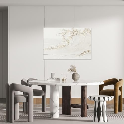 Canvas Wall Art Decor Artwork for Walls Wall Art for Living Room Black Abstract Wall Art Decor Canvas Art Wall Decor Modern Textured Wall Art Black Wall Paintings 24" X 36" Bedroom Office Decor - color: White, size: 36"L x 24"W