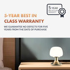 ‎Newhouse Lighting Verona, Brass 2700K Dimmable Cordless USB-C Rechargeable Glass Table Lamp NHTL-VE-BRS, Cordless Desk Lamp for Living Room, Bedroom, Coffee Table, and Other Cozy Home Decor - style: Verona Table Lamp