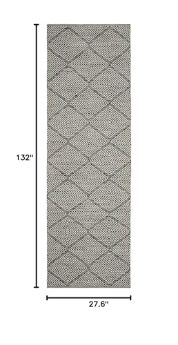 SAFAVIEH Montauk Collection Runner Rug - 2'3" x 11', Black, Handmade Cotton, Ideal for High Traffic Areas in Living Room, Bedroom (MTK821D) - color: Black, size: 2'3" x 11' (Runner)