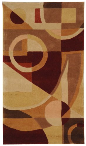 SAFAVIEH Rodeo Drive Collection Accent Rug - 2' x 3', Beige & Multi, Handmade Mid-Century Modern Abstract Wool, Ideal for High Traffic Areas in Entryway, Living Room, Bedroom (RD845A) - color: Beige/Multi, size: 2' x 3' (Rectangular)