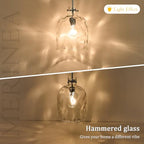 Chrome Pendant Light for Kitchen Island – 10" Modern Glass Dome Hanging Light Fixture, Single E26 Ceiling Pendant Lamp for Dining Room, Hallway, Bedroom - color: Chrome-Medium
