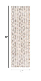 SAFAVIEH Natural Fiber Collection Area Rug - 2'3" x 8' Runner, Natural & Blue, Handmade Jute & Wool, Ideal for Living Room, Hallway, Foyer, Entryway, Bedroom (NFB225N) - color: Natural/Blue, size: 2'3" x 8' (Runner)
