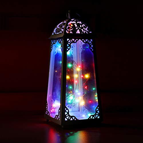 Ariceleo Led Fairy Lights Battery Operated, 4 Packs Mini Battery Powered Copper Wire Starry Fairy Lights for Bedroom, Christmas, Parties, Wedding, Centerpiece, Decoration (5m/16ft Multi-Colored) - color: Multicolor, size: 4 Pack