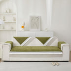 VClife Modern Couch Cover, Non Slip Dog Sofa Cover, Green, 35.4" x 35.4" | Pet-friendly Sofa Covers, Scratch-resistant, Waterproof, Non Slip That Stay Firmly In Place, Durable and Machine Washable - color: 01# Green, size: 35.4" x 35.4"
