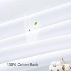 YINFUNG Tufted Duvet Cover Cotton Textured Boho Queen White Clipped Dot Shabby Chic Jacquard Geo Elegant Pretty Cute Duvet Cover Set 90x90 Diamond Bohemian Bedding Set Zip - color: White, size: Queen