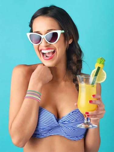 choice of all String Bracelets for Women Boho Wave Surfer Beach Wear Cute Bracelets Set Summer Friendship Jewelry Accessories Beach Stuff - color: J1:colorful bracelet