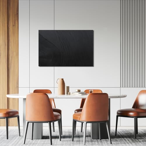 Canvas Wall Art Decor Modern Wall Art for Living Room Canvas Art Wall Decor Landscape Natural Wall Art Decorations Artwork for Walls Coastal Wave Wall Paintings 24" X 36" Bedroom Office Decor - color: Black, size: 36"L x 24"W