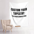 Personalized Tapestry Custom Tapestry Upload Images Banners and Signs Customize For Bedroom Tapestrys Decor Living Room Home - size: 40"L x 60"W