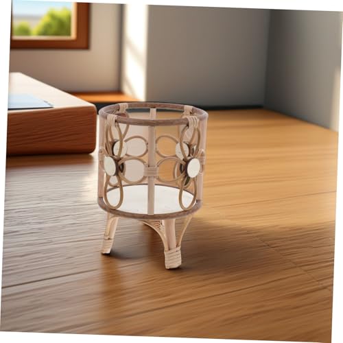 Elegant Boho Plant Stand Indoor Outdoor Flowerpot Rack for Greenery Decor Multi-functional Holder for Flowers and Plants