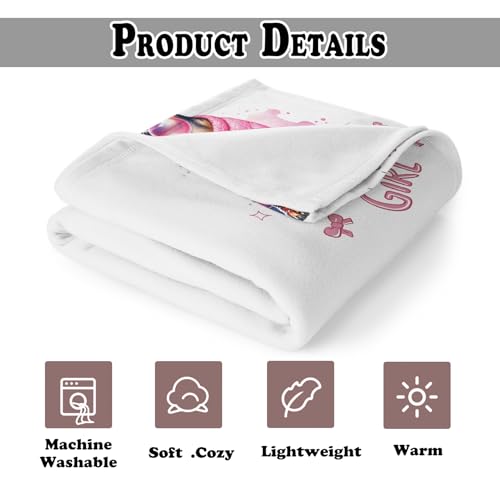 Trendy Pink Dachshund Throw Blanket for Couch, Dachshund Gifts for Women, Just a Girls Who Loves Dogs Throw Blanket for Girls Bedroom Living Room Home Decoration, 50x60 Inches - color: Color_10