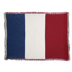 Pure Country Weavers France Flag Blanket - Gift Tapestry Throw Woven from Cotton - Made in The USA (69x48) - color: France Flag