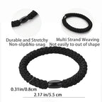 15 PCS Braided Hair Ties for Women Girls High Elastic Ponytail Holders No Damage Hair Hair Ties for Thick Thin Hair-Netural - color: Neutral-15 PCS