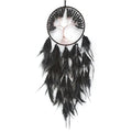 Black Dream Catcher with Tree of Life | Handmade, Wall Decor, Wall Hanging Ornament, Bedroom Living Room Home Decor