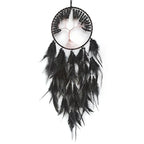 Black Dream Catcher with Tree of Life | Handmade, Wall Decor, Wall Hanging Ornament, Bedroom Living Room Home Decor