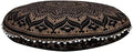 32" Ombre Mandala Floor Pillow Mediation Cushion Seating Throw Hippie Decorative Bohemian Ottoman Poufs Pom Pom Pillow Cases Boho Indian Pillow Sham